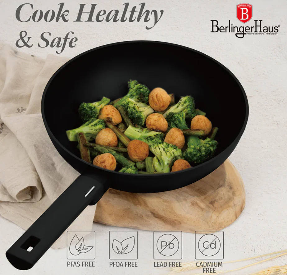 Berlinger Haus 28cm Titan Pro Non-Stick Coating Wok - Image 2
