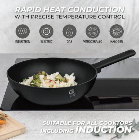 Berlinger Haus 28cm Titan Pro Non-Stick Coating Wok - Image 4
