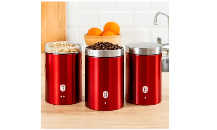 Berlinger Haus 3-Pieces Canister Set - Image 2