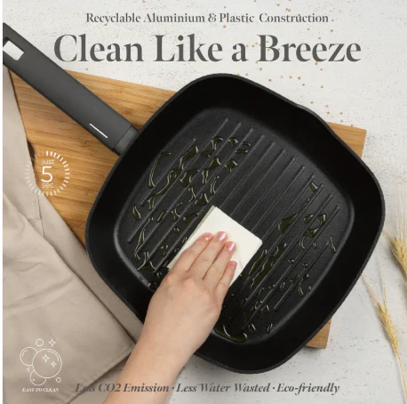 Berlinger Haus 3-Piece Marble Coating Fry & Grill Pan Set - Image 10