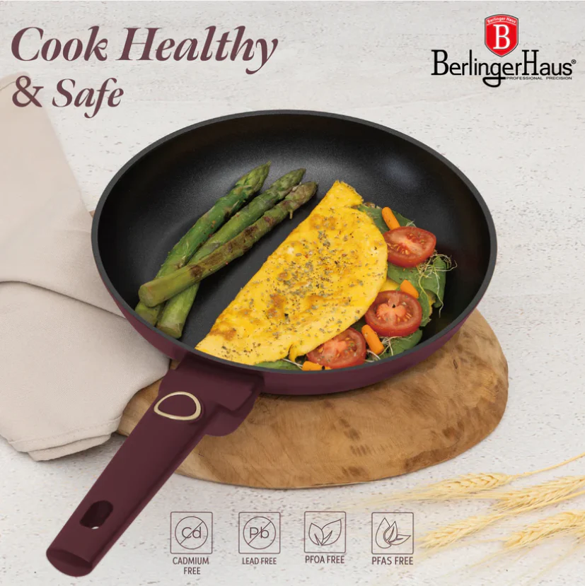 Berlinger Haus 3-Piece Marble Coating Fry & Grill Pan Set - Image 15