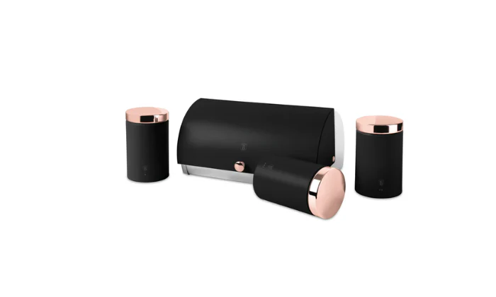 Berlinger Haus 3-Piece Canister Set with Bread Box - Image 4