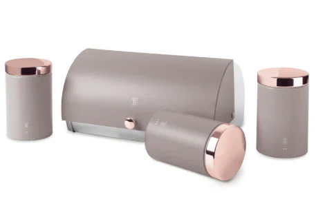 Berlinger Haus 3-Piece Canister Set with Bread Box - Image 8