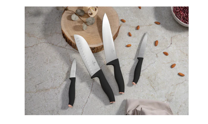 Berlinger Haus 4-Piece Stainless Steel Knife Set - Image 2