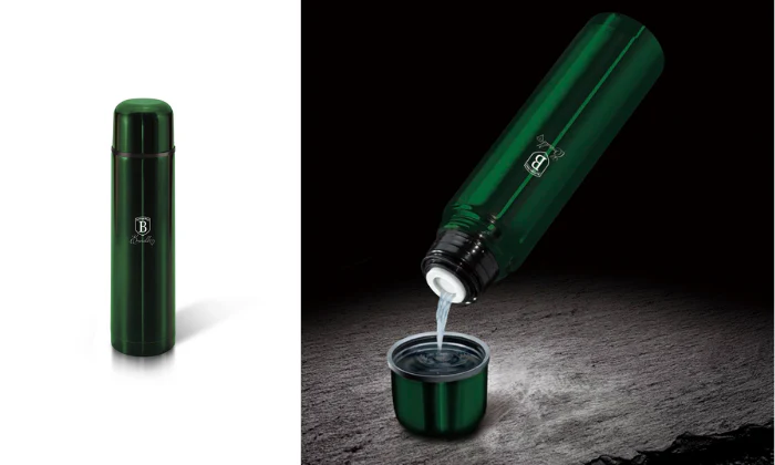 Berlinger Haus 750ml Thick Walled Vacuum Flask - Emerald Collection - Image 2
