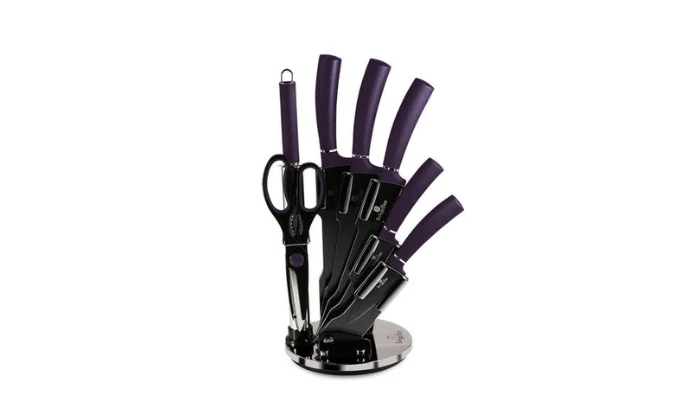 Berlinger Haus 8-Piece Knife Set with Acrylic Stand - Image 5