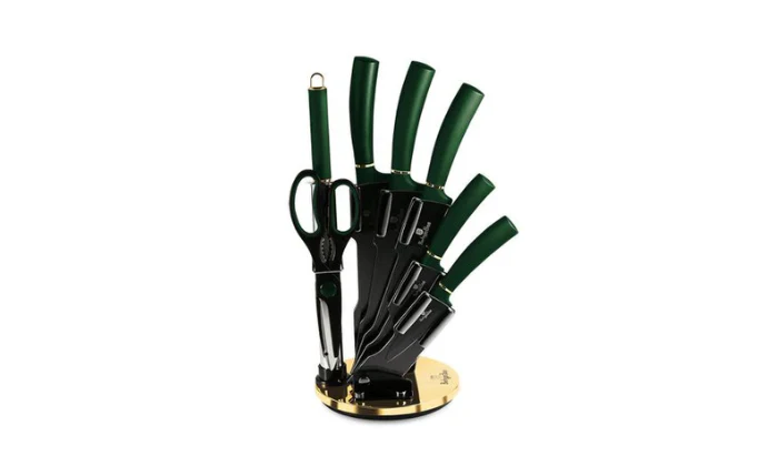 Berlinger Haus 8-Piece Knife Set with Acrylic Stand - Image 6