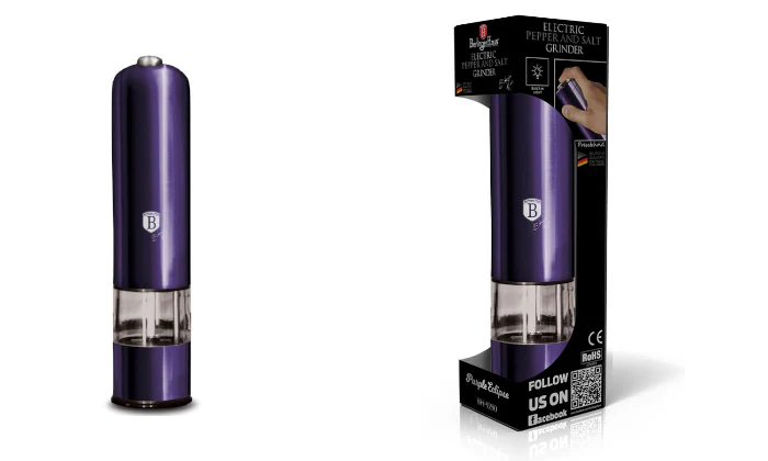 Berlinger Haus Electric Pepper or Salt Mill - Purple - Image 4