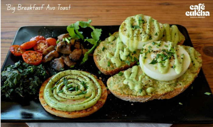 Breakfast Date: Big Breakfast with Coffee & Coffee Buns incl Dessert for 2 at Café Culcha, Sea Point - Image 2