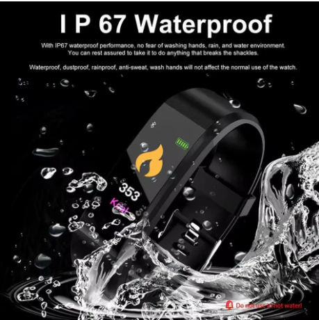 Bluetooth Smart Band Fitness Tracker Watch - Image 4