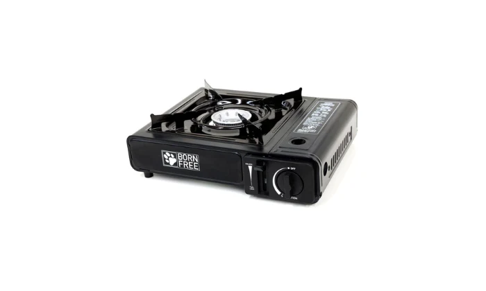 Born Free - Portable Gas Stove / Camping Stove (Works with Gas Cartridges)