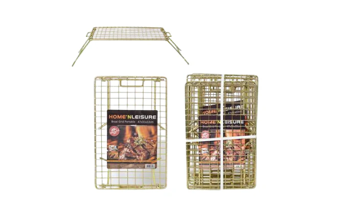 Braai Metal Chicken/Box 41X31Cm