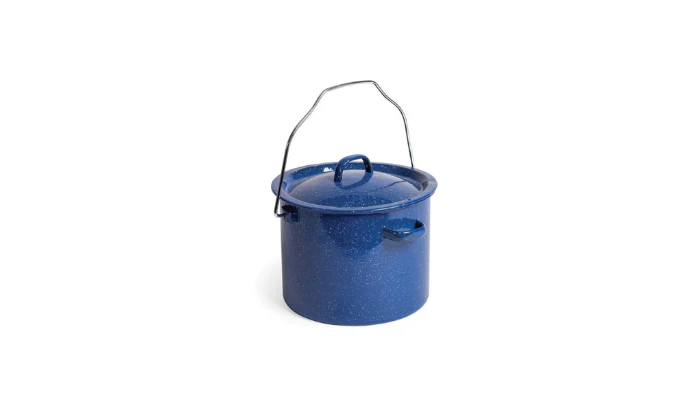 Campfire - 11Pce Enamel Cookware Set - Best for Outdoor/Camping (Navy) - Image 2