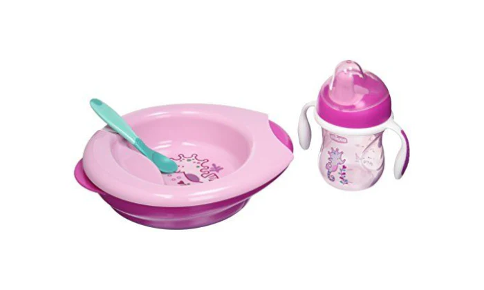 Chicco - Weaning Set - 6 Months - Pink