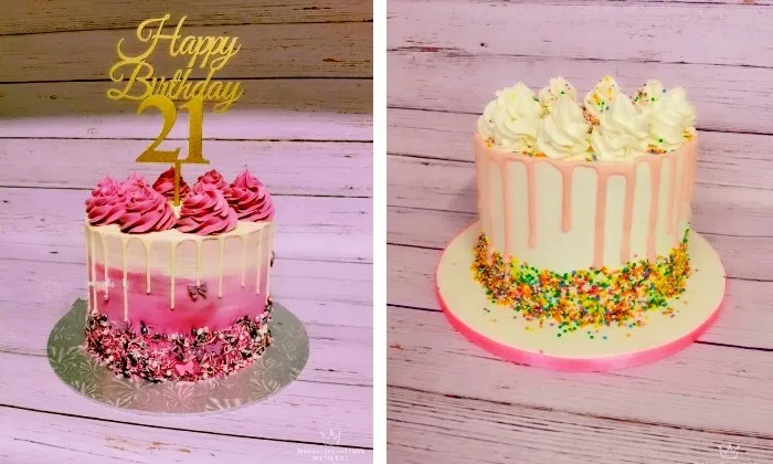 Choice of one or two-tiered drip cake from Bubbles Cups & Cakes - Image 3