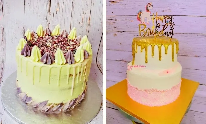 Choice of one or two-tiered drip cake from Bubbles Cups & Cakes - Image 4