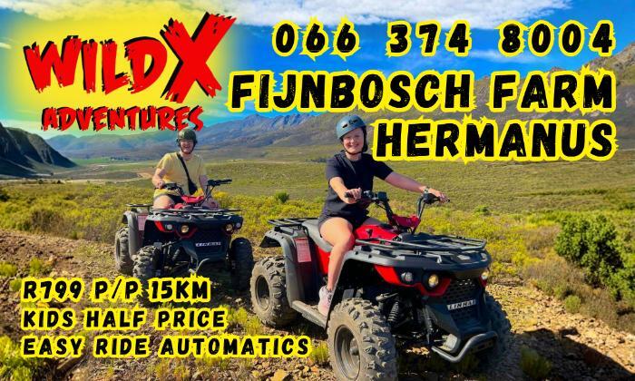 Choose your Guided Quad Bike Ride – WildX Adventures, Hermanus Fijnbos Farm - Image 4
