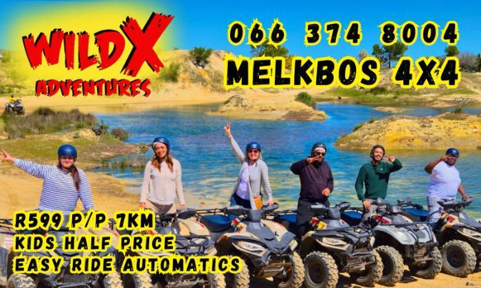 Choose your Guided Quad Bike Ride – WildX Adventures, Melkbos 4x4 - Image 2