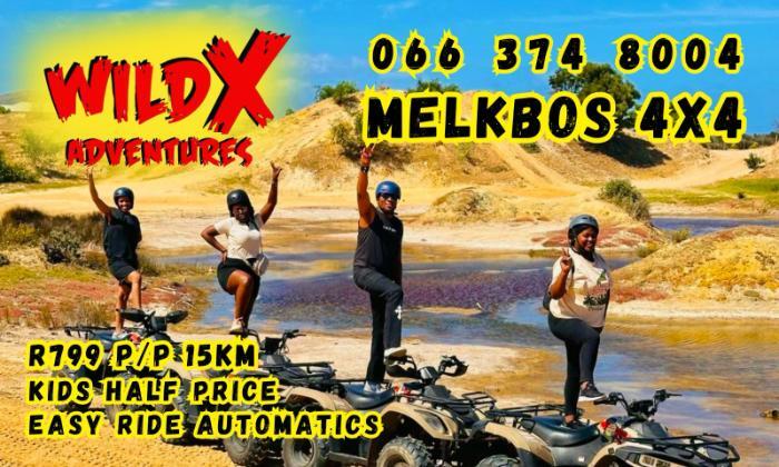 Choose your Guided Quad Bike Ride – WildX Adventures, Melkbos 4x4 - Image 4