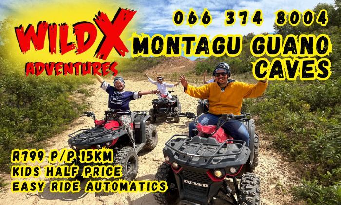 Choose your Guided Quad Bike Ride – WildX Adventures, Montagu Guano Caves - Image 4