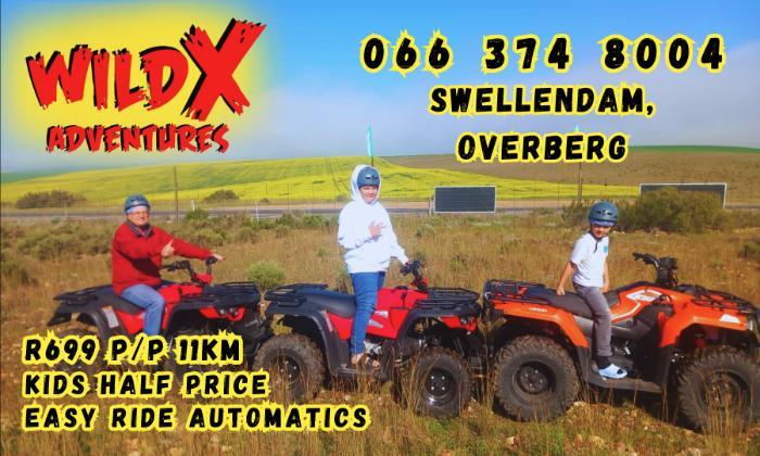 Choose your Guided Quad Bike Ride – WildX Adventures, Swellendam - Image 3