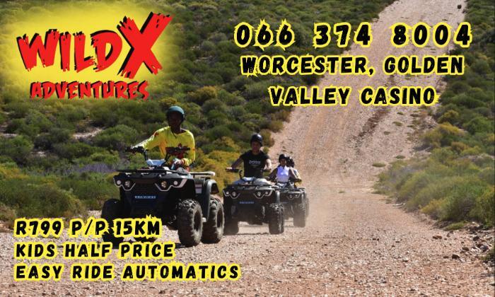 Choose your Guided Quad Bike Ride – WildX Adventures, Worcester @ Golden Valley Casino - Image 4
