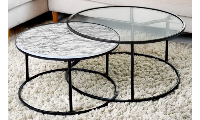 Clara 2 Tier Coffee Table - Finery