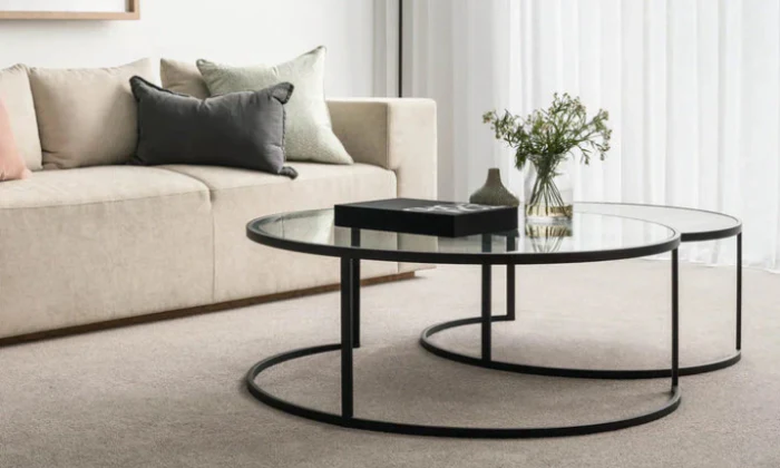 Clara 2 Tier Coffee Table - Finery - Image 2