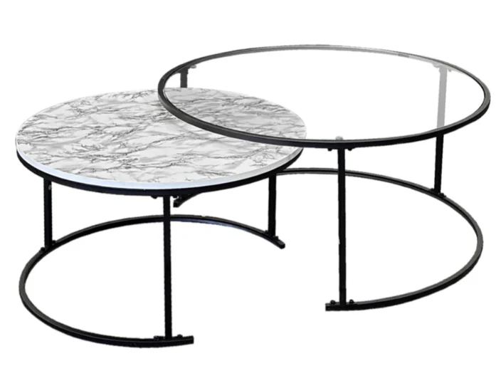 Clara 2 Tier Coffee Table - Finery - Image 7