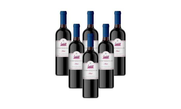 Compass & Atlas Merlot 2023 (6 x 750ml)