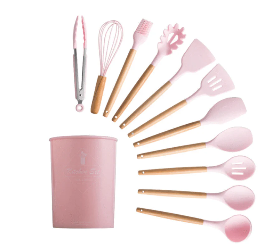 Jack Brown 12-Piece Non-Stick Kitchen Utensils Set - Image 3