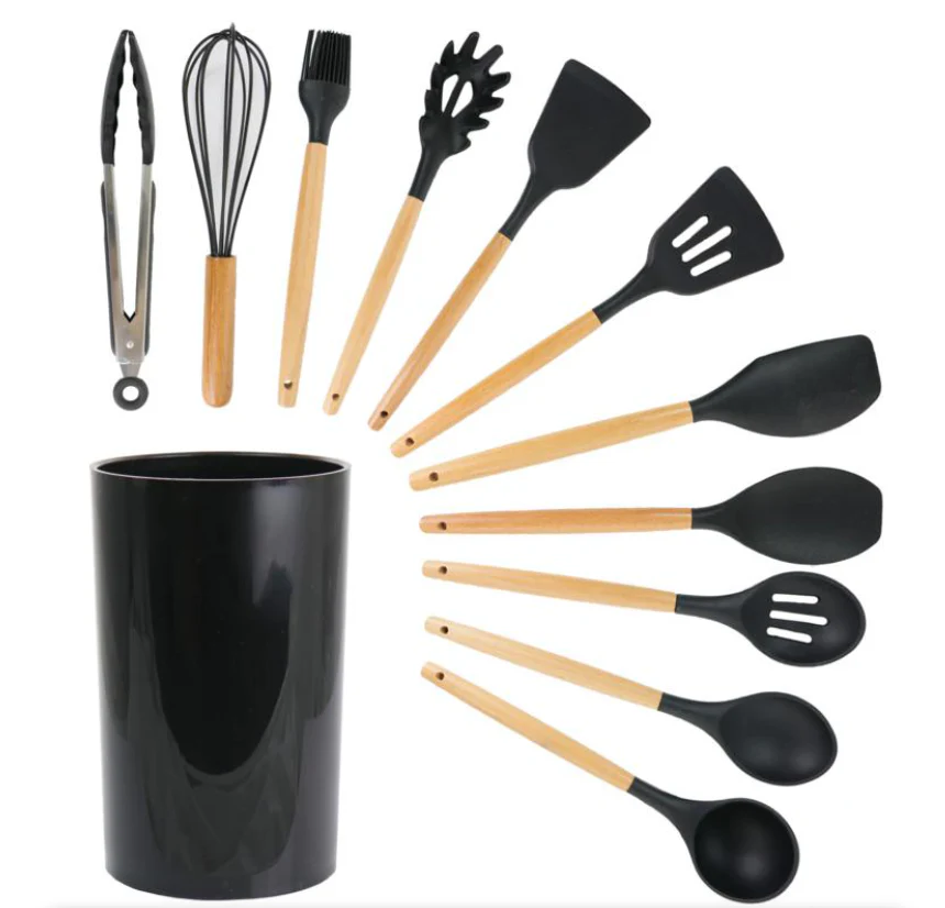 Jack Brown 12-Piece Non-Stick Kitchen Utensils Set - Image 4