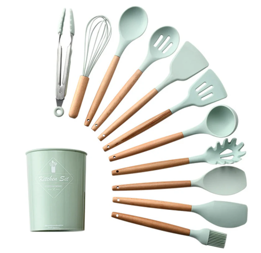 Jack Brown 12-Piece Non-Stick Kitchen Utensils Set - Image 5