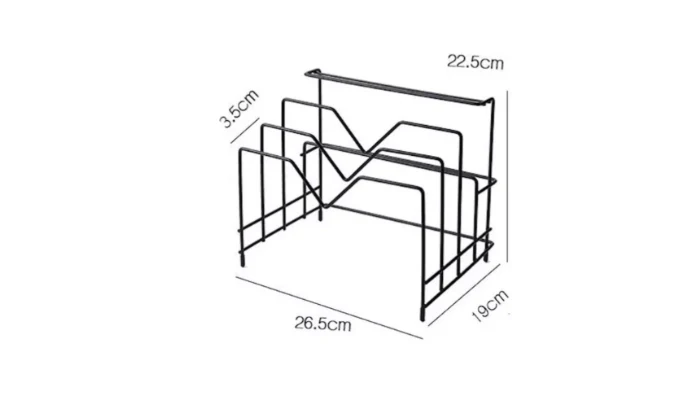 Cover Keeper Pot Lid Rack - Image 3