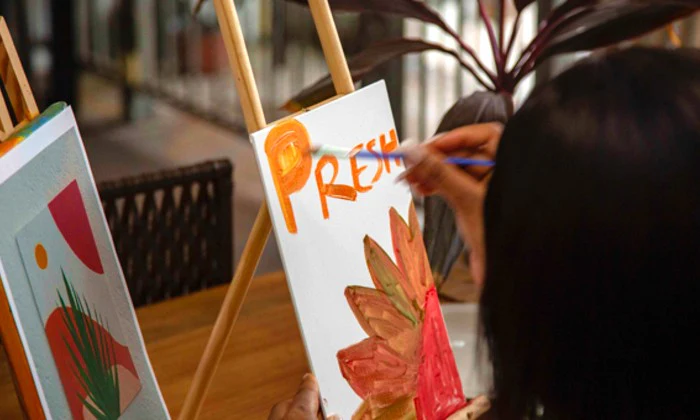 Creative Brush & Brew Session for 4 - Image 8