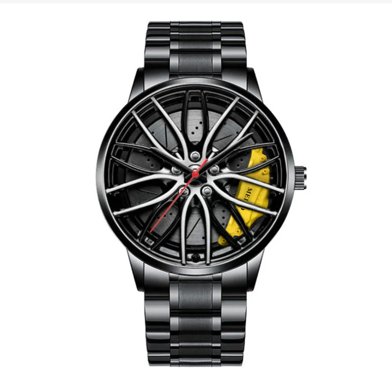 Men’s Car Wheel Design Quartz Wristwatch - Image 13