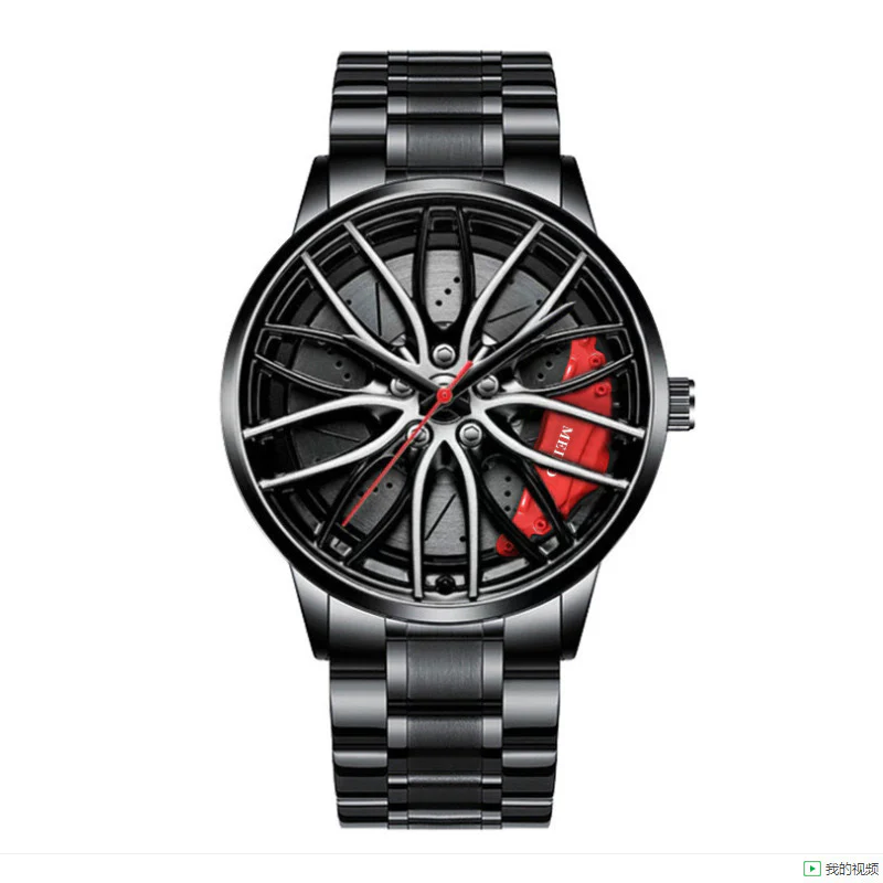 Men’s Car Wheel Design Quartz Wristwatch - Image 14
