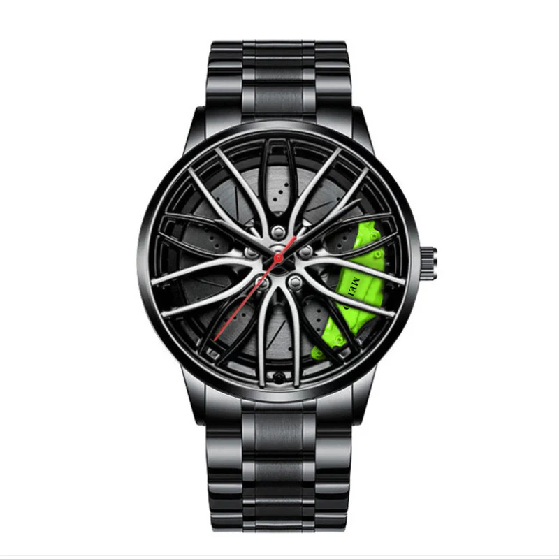 Men’s Car Wheel Design Quartz Wristwatch - Image 15