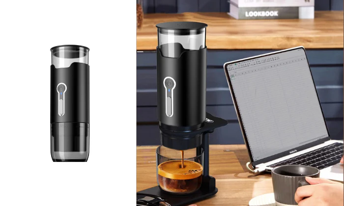 Portable Capsule Coffee Machine – Handheld & Automatic