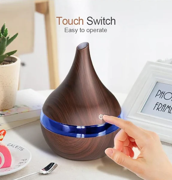 300ml Ultrasonic Essential Oil Diffuser & Humidifier - Image 4