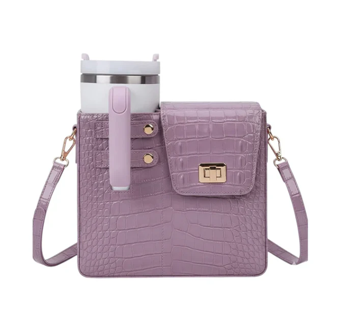 Crossbody Stanley Holder Fashion Bag Including Water Bottle (Generic) - Image 12