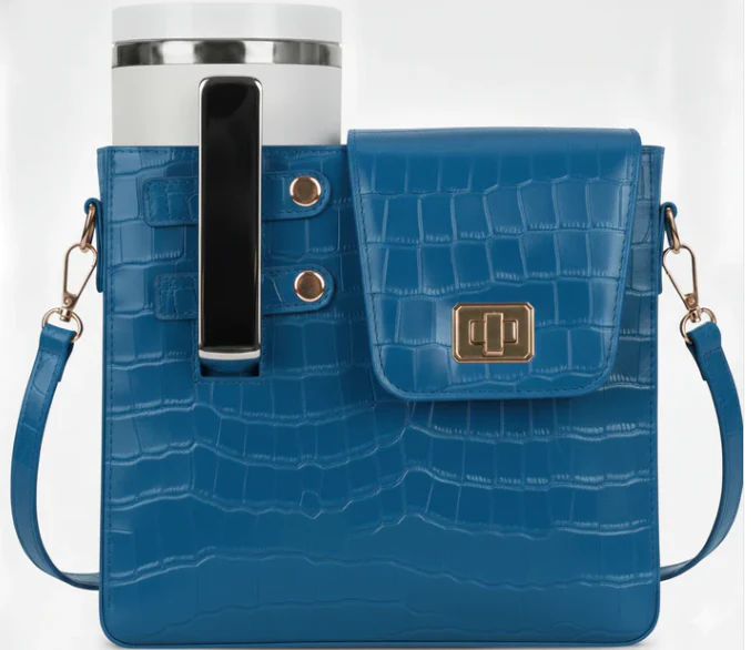 Crossbody Stanley Holder Fashion Bag Including Water Bottle (Generic) - Image 13