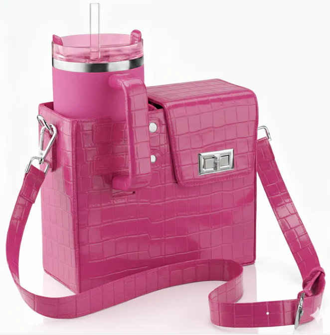 Crossbody Stanley Holder Fashion Bag Including Water Bottle (Generic) - Image 15