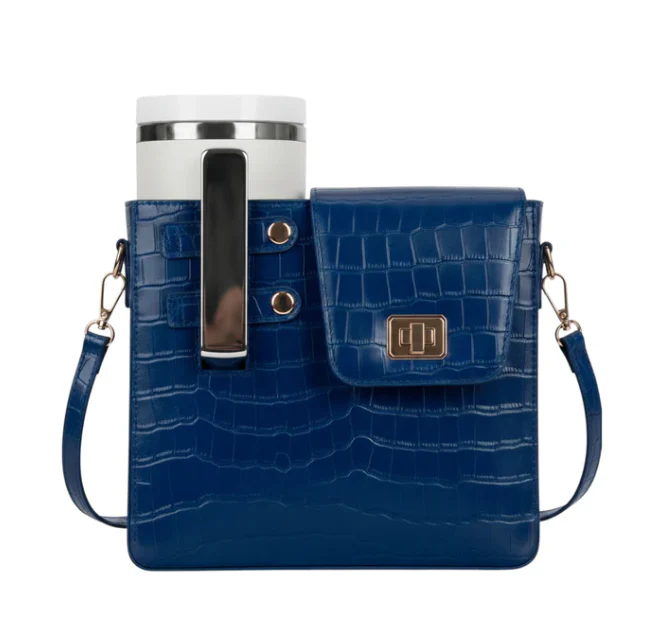 Crossbody Stanley Holder Fashion Bag Including Water Bottle (Generic) - Image 16