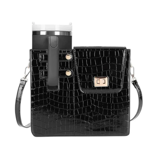 Crossbody Stanley Holder Fashion Bag Including Water Bottle (Generic) - Image 18