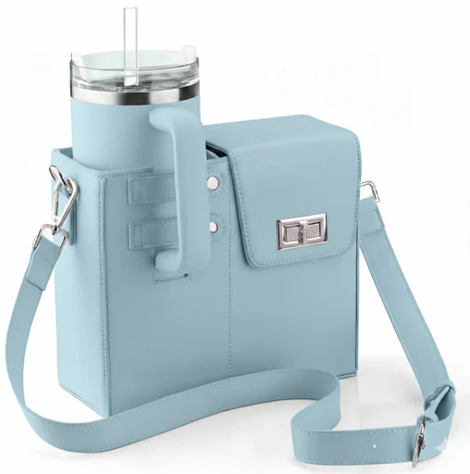 Crossbody Stanley Holder Fashion Bag Including Water Bottle (Generic) - Image 22