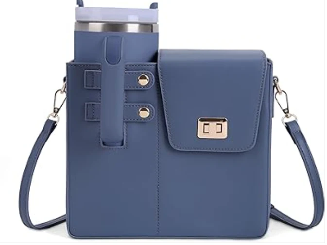 Crossbody Stanley Holder Fashion Bag Including Water Bottle (Generic) - Image 25