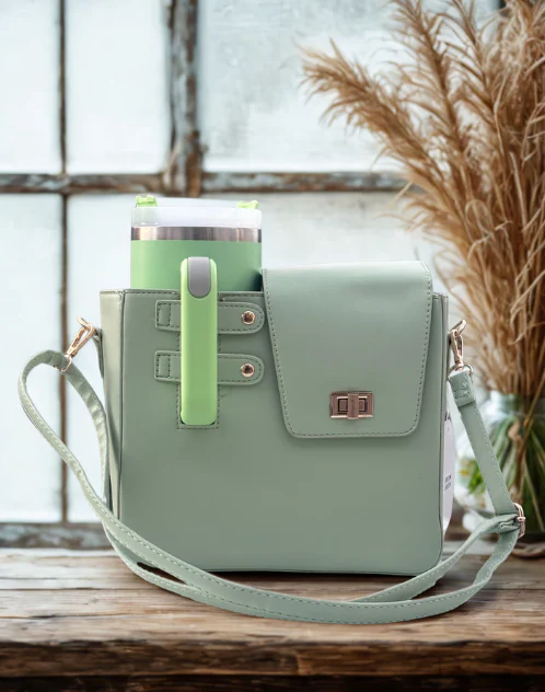 Crossbody Stanley Holder Fashion Bag Including Water Bottle (Generic) - Image 27