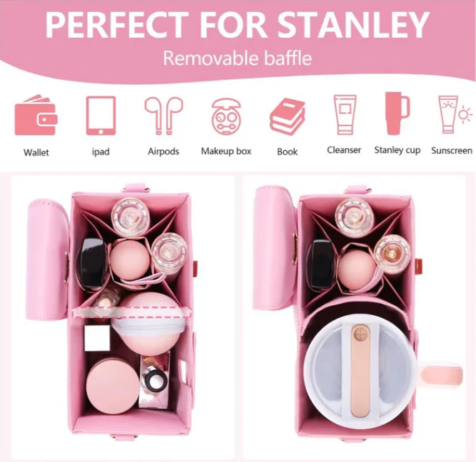 Crossbody Stanley Holder Fashion Bag Including Water Bottle (Generic) - Image 3