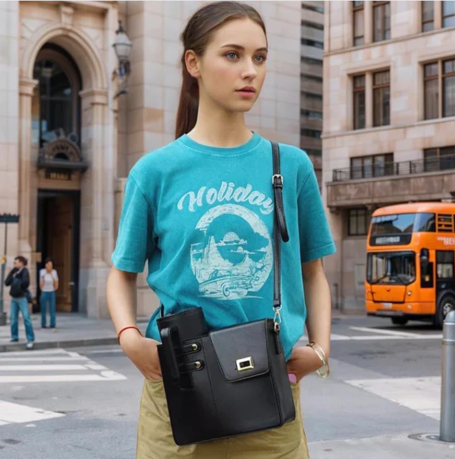 Crossbody Stanley Holder Fashion Bag Including Water Bottle (Generic) - Image 7
